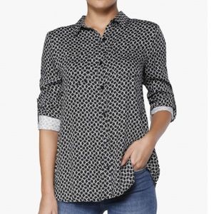 Minkpink game time button up blouse shirt 👚